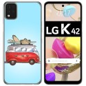 Funda Gel Tpu para LG K42 diseño Furgoneta Dibujos