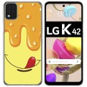 Funda Gel Tpu para LG K42 diseño Helado Vainilla Dibujos