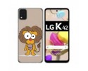 Funda Gel Tpu para LG K42 diseño Leon Dibujos