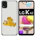 Funda Gel Tpu para LG K42 diseño Leones Dibujos