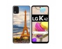 Funda Gel Tpu para LG K42 diseño Paris Dibujos