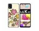 Funda Gel Tpu para LG K42 diseño Primavera En Flor Dibujos