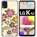 Funda Gel Tpu para LG K42 diseño Primavera En Flor Dibujos