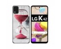Funda Gel Tpu para LG K42 diseño Reloj Dibujos