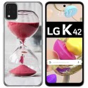 Funda Gel Tpu para LG K42 diseño Reloj Dibujos