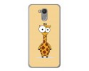 Funda Gel Tpu para Oukitel U15 / U15 Pro Diseño Jirafa Dibujos