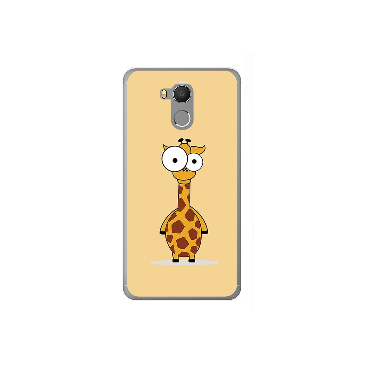 Funda Gel Tpu para Oukitel U15 / U15 Pro Diseño Jirafa Dibujos