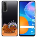 Funda Gel Transparente para Huawei P Smart 2021 diseño Bufalo Dibujos