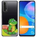 Funda Gel Transparente para Huawei P Smart 2021 diseño Coco Dibujos