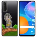 Funda Gel Transparente para Huawei P Smart 2021 diseño Mono Dibujos
