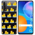 Funda Gel Transparente para Huawei P Smart 2021 diseño Pato Dibujos