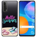 Funda Gel Transparente para Huawei P Smart 2021 diseño Summer Dibujos