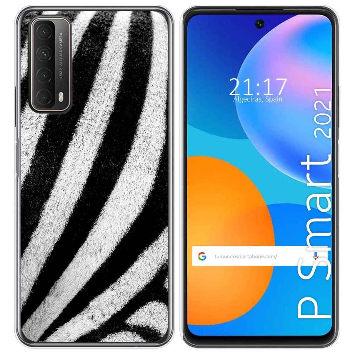 Funda Gel Tpu para Huawei P Smart 2021 diseño Animal 02 Dibujos