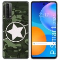Funda Gel Tpu para Huawei P Smart 2021 diseño Camuflaje 01 Dibujos