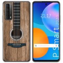 Funda Gel Tpu para Huawei P Smart 2021 diseño Madera 11 Dibujos