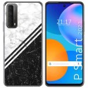 Funda Gel Tpu para Huawei P Smart 2021 diseño Mármol 01 Dibujos