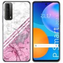 Funda Gel Tpu para Huawei P Smart 2021 diseño Mármol 03 Dibujos