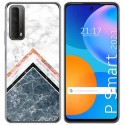 Funda Gel Tpu para Huawei P Smart 2021 diseño Mármol 05 Dibujos