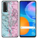 Funda Gel Tpu para Huawei P Smart 2021 diseño Mármol 08 Dibujos