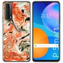 Funda Gel Tpu para Huawei P Smart 2021 diseño Mármol 12 Dibujos