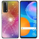 Funda Gel Tpu para Huawei P Smart 2021 diseño Abstracto Dibujos