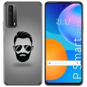 Funda Gel Tpu para Huawei P Smart 2021 diseño Barba Dibujos