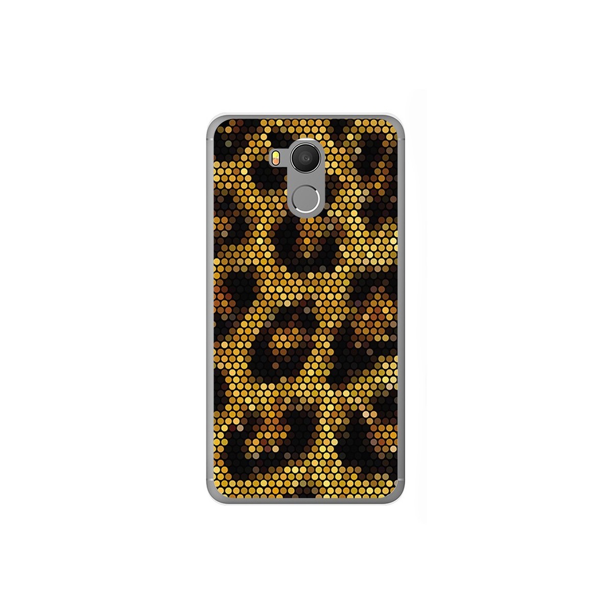 Funda Gel Tpu para Oukitel U15 / U15 Pro Diseño Leopardo Dibujos