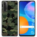 Funda Gel Tpu para Huawei P Smart 2021 diseño Camuflaje Dibujos