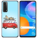 Funda Gel Tpu para Huawei P Smart 2021 diseño Furgoneta Dibujos