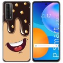 Funda Gel Tpu para Huawei P Smart 2021 diseño Helado Chocolate Dibujos