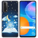 Funda Gel Tpu para Huawei P Smart 2021 diseño Libro Cuentos Dibujos