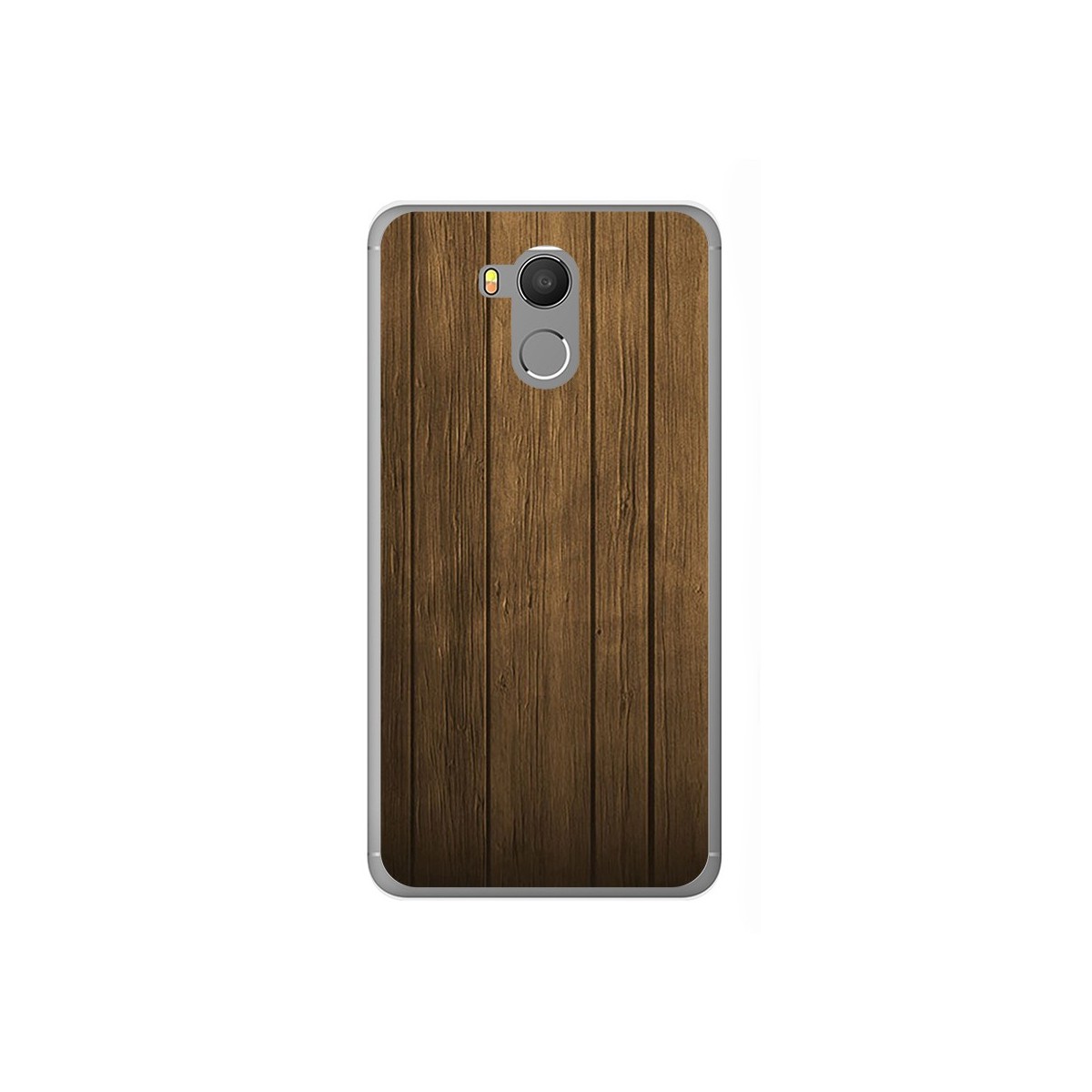 Funda Gel Tpu para Oukitel U15 / U15 Pro Diseño Madera Dibujos