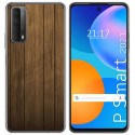 Funda Gel Tpu para Huawei P Smart 2021 diseño Madera Dibujos