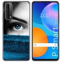 Funda Gel Tpu para Huawei P Smart 2021 diseño Ojo Dibujos