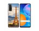 Funda Gel Tpu para Huawei P Smart 2021 diseño Paris Dibujos