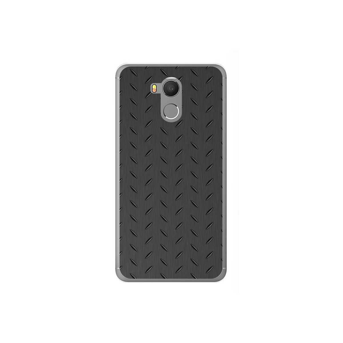 Funda Gel Tpu para Oukitel U15 / U15 Pro Diseño Metal Dibujos