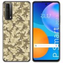 Funda Gel Tpu para Huawei P Smart 2021 diseño Sand Camuflaje Dibujos