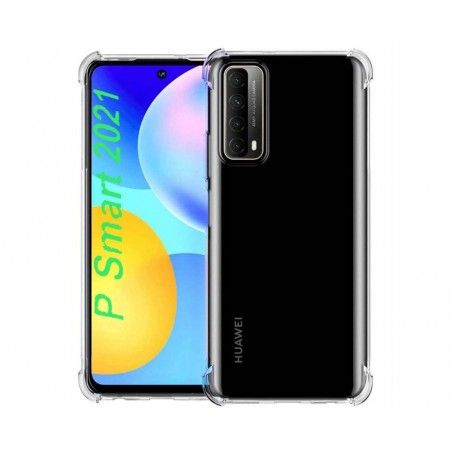Funda Gel Tpu Anti-Shock Transparente para Huawei P Smart 2021
