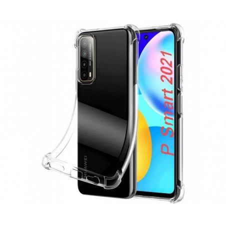 Funda Gel Tpu Anti-Shock Transparente para Huawei P Smart 2021