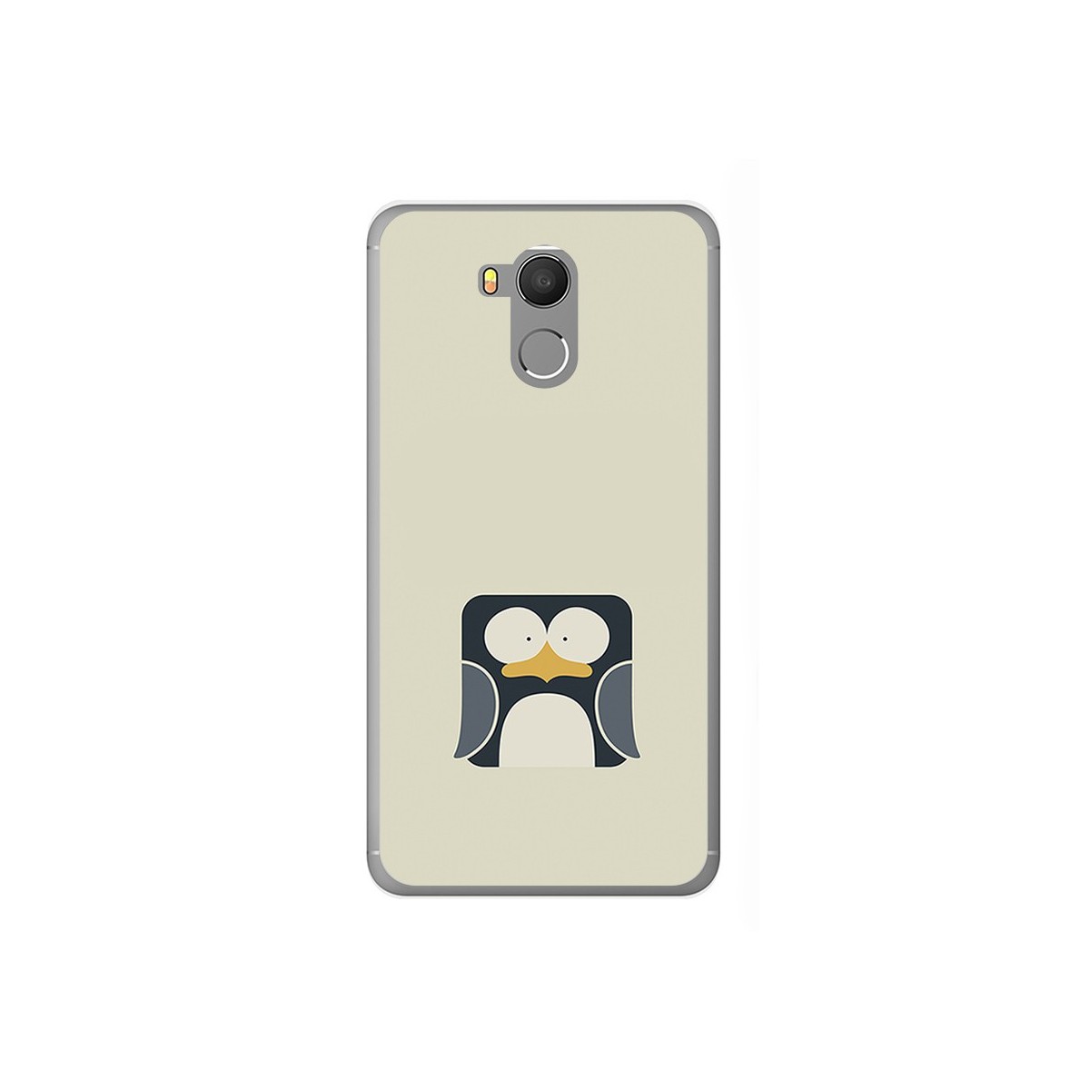 Funda Gel Tpu para Oukitel U15 / U15 Pro Diseño Pingüino Dibujos