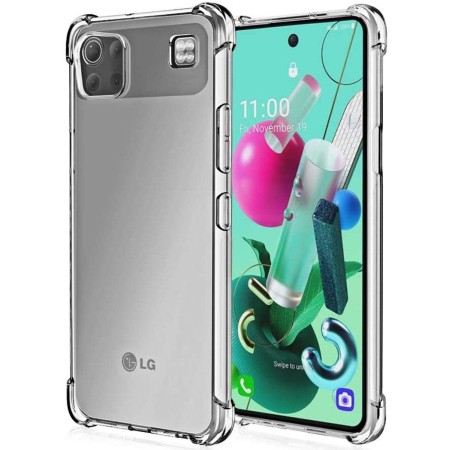 Funda Gel Tpu Anti-Shock Transparente para Lg K92 5G