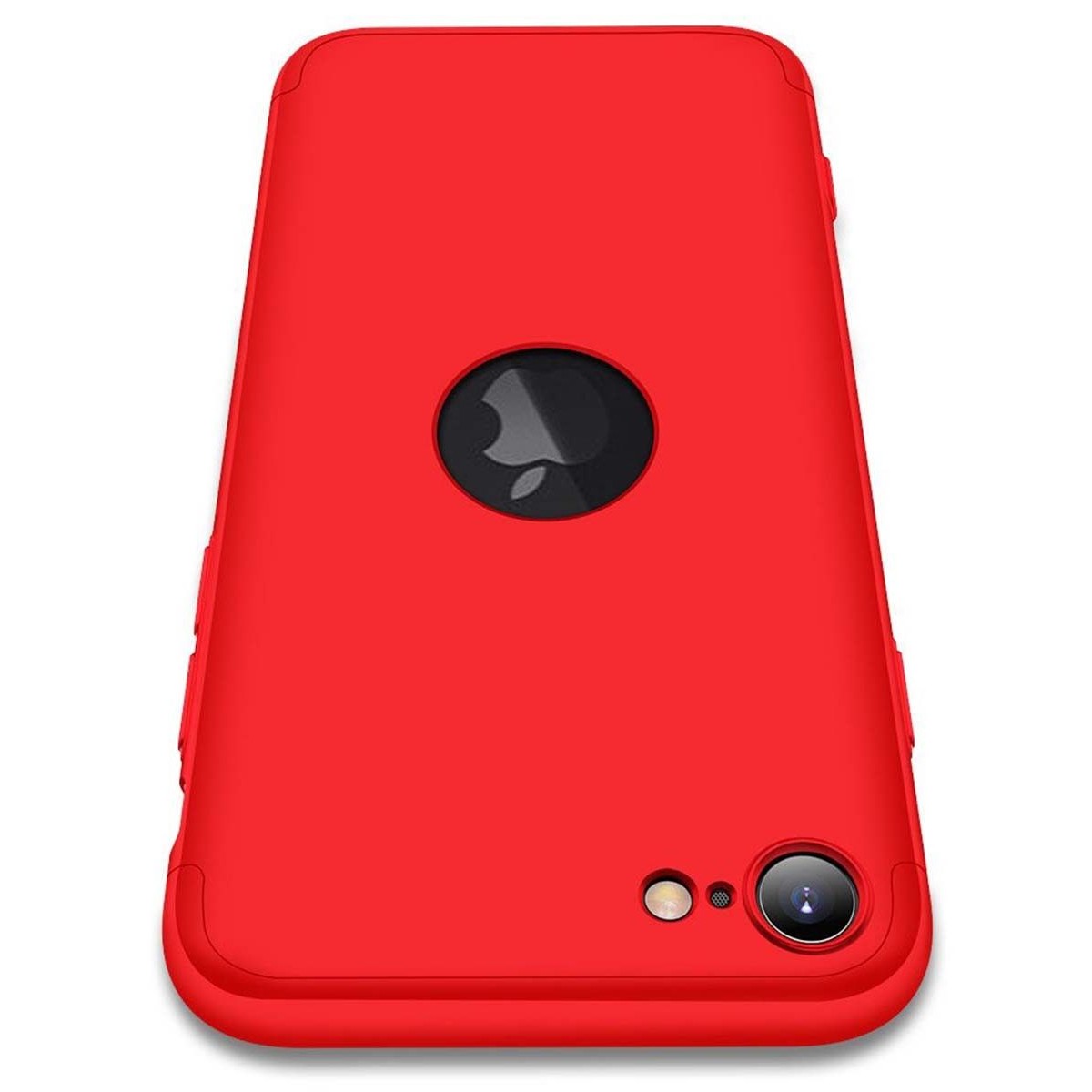 Funda Carcasa GKK 360 para Iphone SE 2020 color Roja