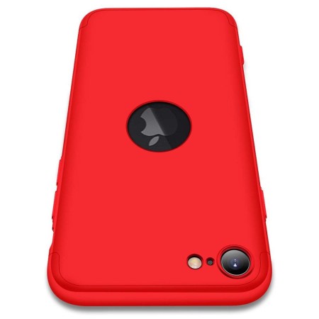 Funda Carcasa GKK 360 para Iphone SE 2020 color Roja