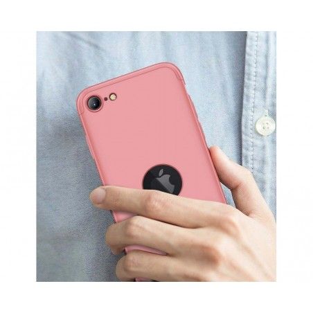 Funda Carcasa GKK 360 para Iphone SE 2020 color Rosa