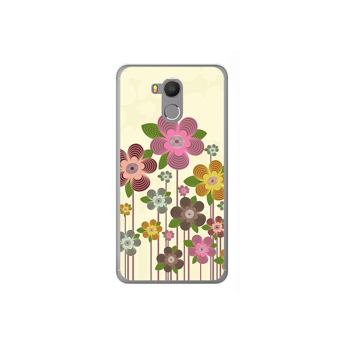 Funda Gel Tpu para Oukitel U15 / U15 Pro Diseño Primavera En Flor  Dibujos