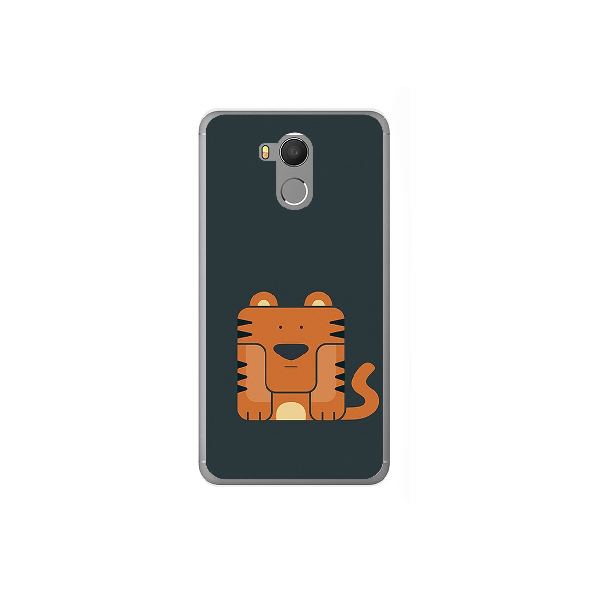 Funda Gel Tpu para Oukitel U15 / U15 Pro Diseño Tigre Dibujos