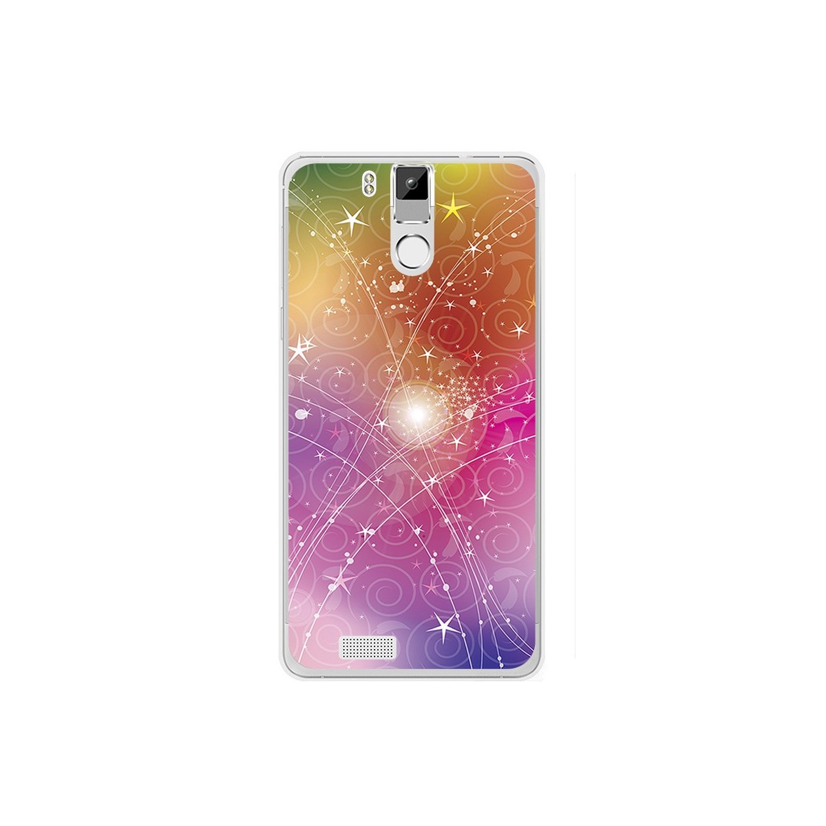 Funda Gel Tpu para Oukitel K6000 / K6000 Pro Diseño Abstracto Dibujos