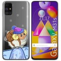 Funda Gel Transparente para Samsung Galaxy M31s diseño Cabra Dibujos