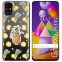 Funda Gel Transparente para Samsung Galaxy M31s diseño Piña Dibujos