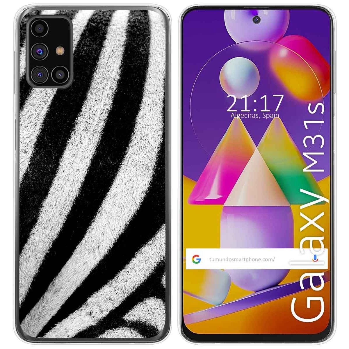 Funda Gel Tpu para Samsung Galaxy M31s diseño Animal 02 Dibujos